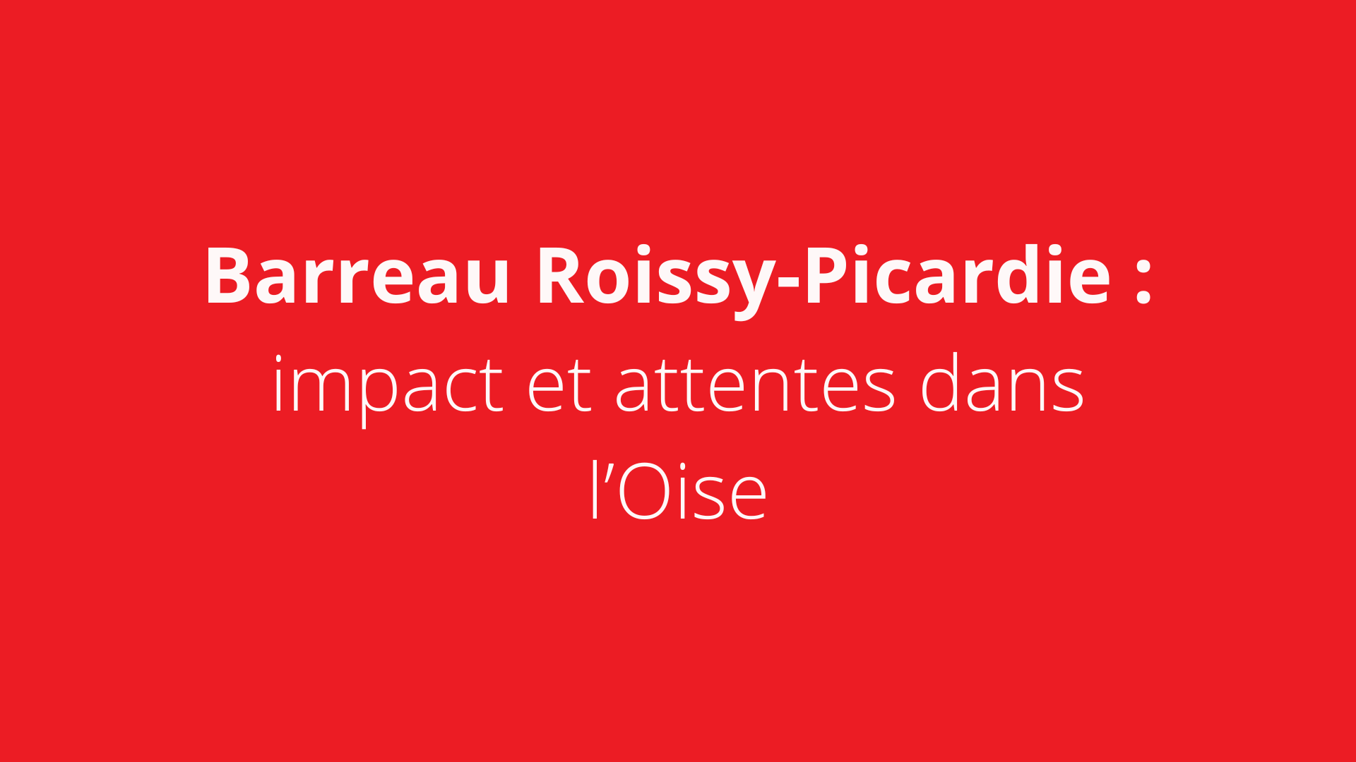 texte titre blanc sur fond rouge